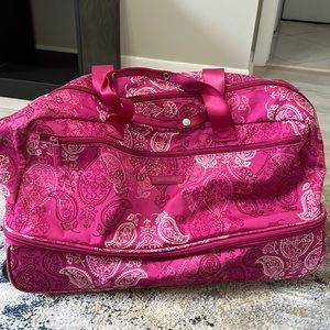 Vera Bradley Rolling Duffle